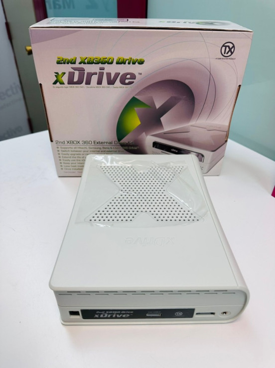 9-9-64848-3-Accesorio Xbox 360 X drive 2nd xb360 drive Kit (sin uso)