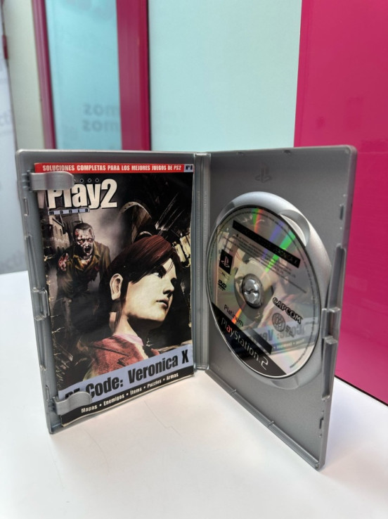 9-9-69545-2-Videojuego PS2 Resident Evil Code: Veronica X 