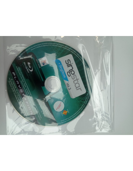 9-9-64960-1-Videojuego Ps3 Singstar Vol.3 (sin caratula)