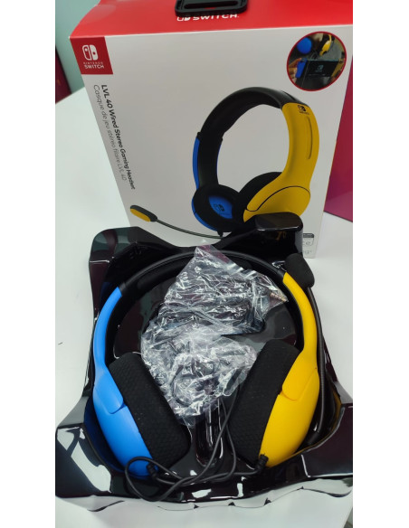 9-9-60493-2-Accesorio Cascos LVL 40 Wired Stereo Nintendo Switch