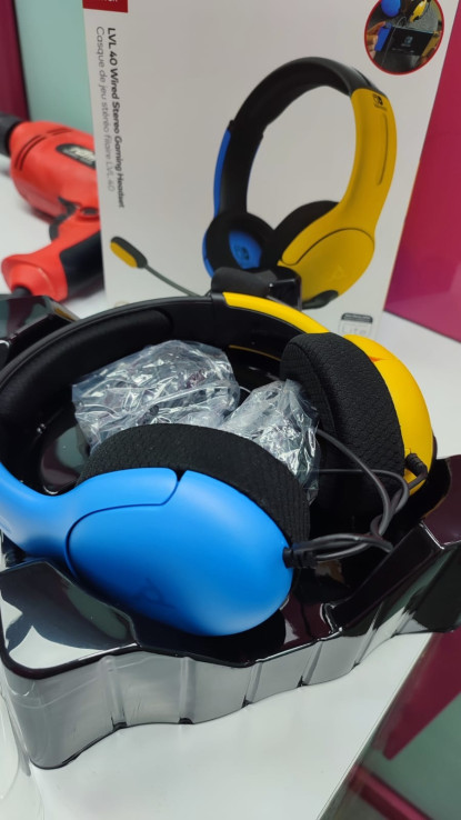 9-9-60493-4-Accesorio Cascos LVL 40 Wired Stereo Nintendo Switch