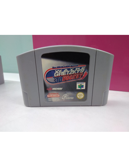 9-9-55350-1-Videojuego Nintendo 64 Wayne Gretzkys 3D Hockey