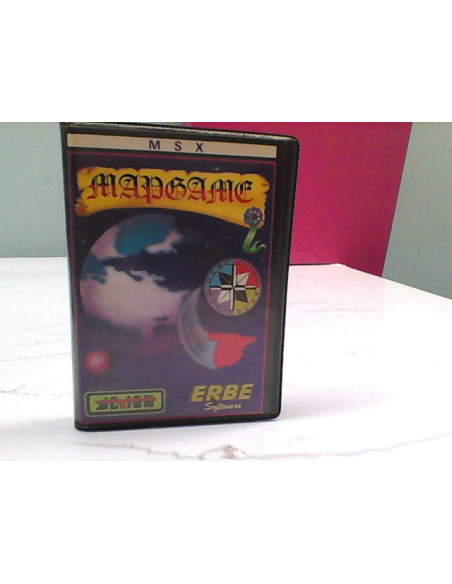 9-9-56719-1-Videojuego MAP GAME MSX