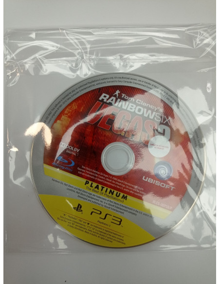 9-9-64972-1-Videojuego Ps3 Rainbow 6 Vegas 2 (sin caratula)