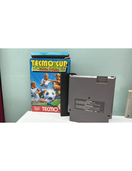 9-9-61720-2-Videojuego NES Tecmo Cup