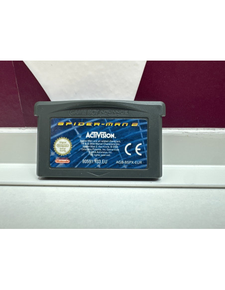 9-9-72084-1-Videojuego game voy advance spider-man 2