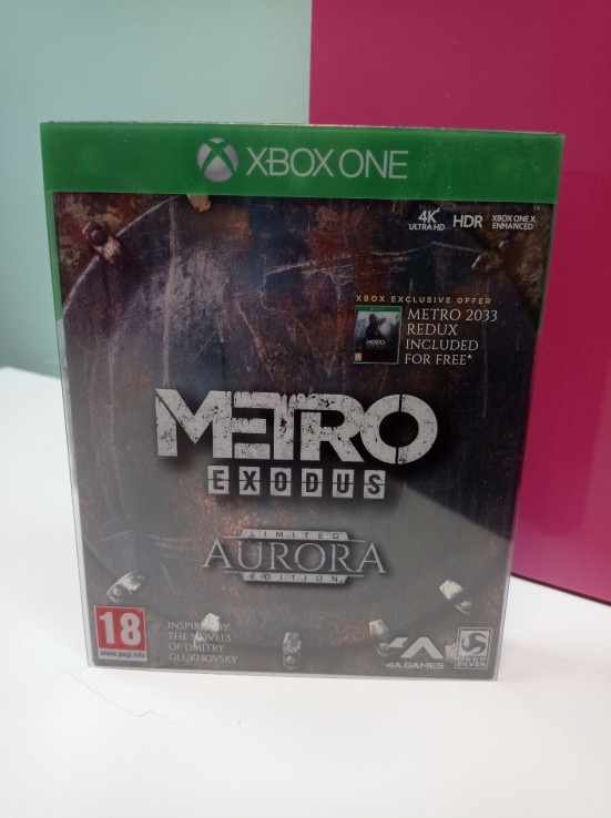 9-9-65841-4-Videojuego Xbox One Metro Exodu Aurora Limited Edition