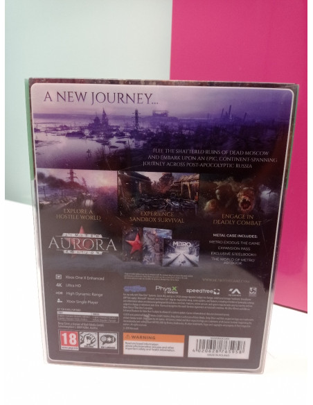 9-9-65841-5-Videojuego Xbox One Metro Exodu Aurora Limited Edition