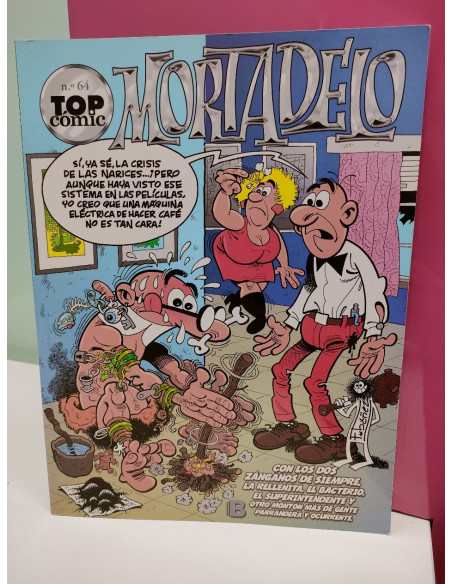 9-9-46572-2-Cómic Top cómic: Mortadelo n.64