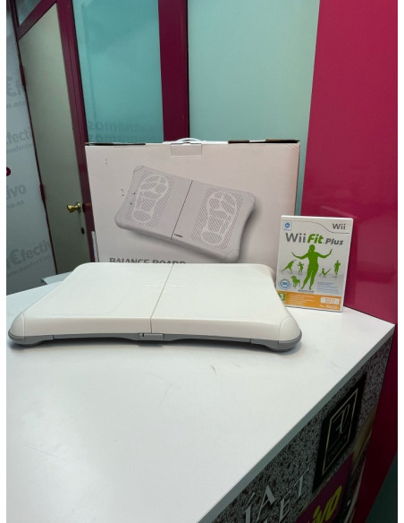 9-9-69746-4-Videojuego Wii Fit Plus Tabla 