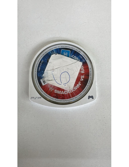 9-9-56546-1-Videojuego PSP Smackdown vs Raw 2007 (sin carátula)