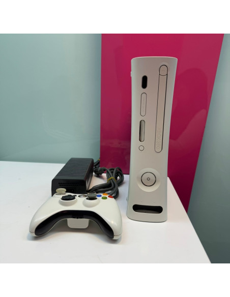 9-9-68316-1-Consola Xbox 360 blanca 18 ventilador integrado