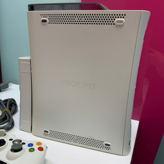 9-9-68316-4-Consola Xbox 360 blanca 18 ventilador integrado