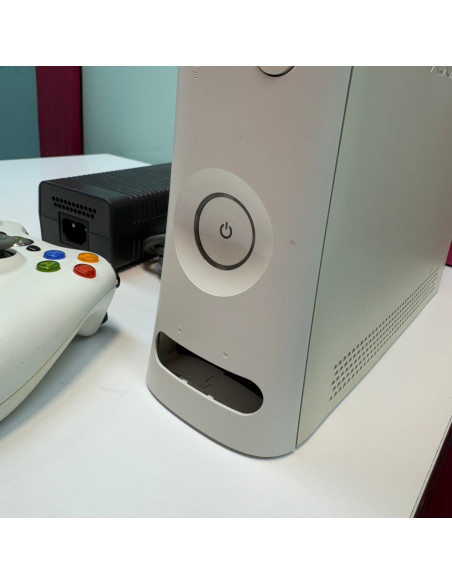 9-9-68316-5-Consola Xbox 360 blanca 18 ventilador integrado