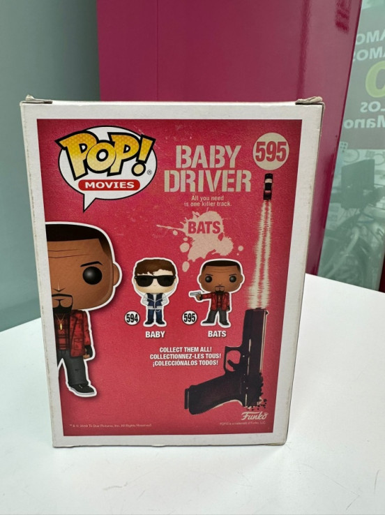 9-9-64266-3-Juguete Cine y TV Funko bats baby driver 595