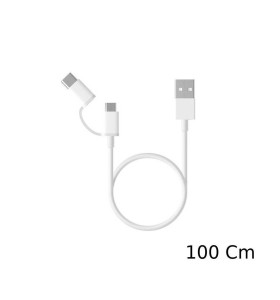 9-9-70228-1-Cable Mi 2 in 1 USB Micro USB to Type C