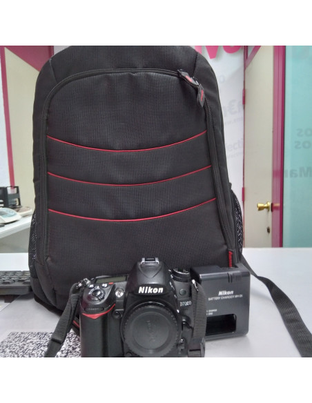 9-9-53294-1-Cámara Digital Réflex Nikon D7000 Mochila