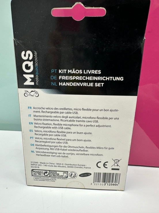 9-9-62089-3-Kit manos libres Kit manos libres moto MQS moto quad scooter
