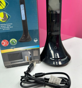 9-9-62421-1-Hogar Y Complementos Lámpara Led De Sobremesa Con Reloj