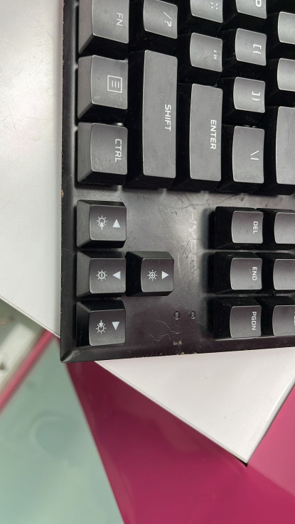 9-9-63176-2-Teclado Alfanumérico Hyper X Alloy Fps Pro Blue Cherry