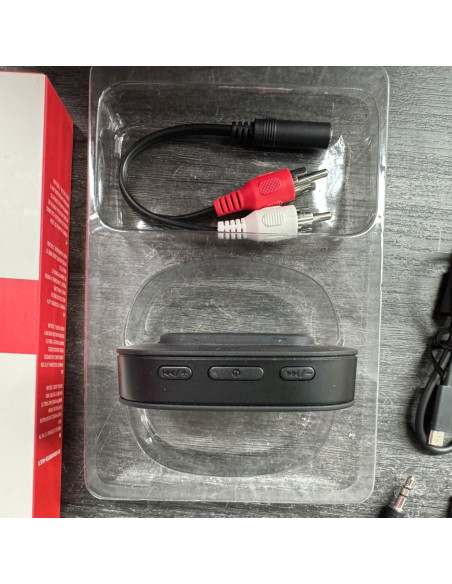 9-9-65981-2-Accesorio TV Video Receptor Y Transmisor Bluetooth Fonestar