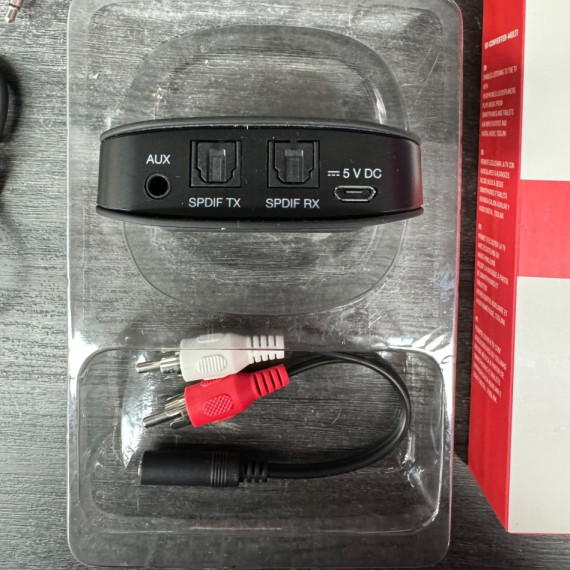 9-9-65981-3-Accesorio TV Video Receptor Y Transmisor Bluetooth Fonestar