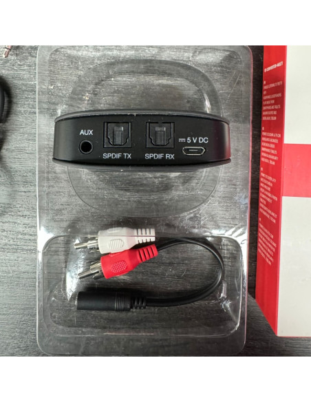 9-9-65981-3-Accesorio TV Video Receptor Y Transmisor Bluetooth Fonestar