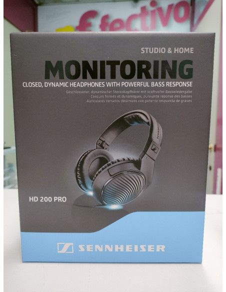 9-9-66248-4-Auriculares Sennheiser Hd 200 Pro