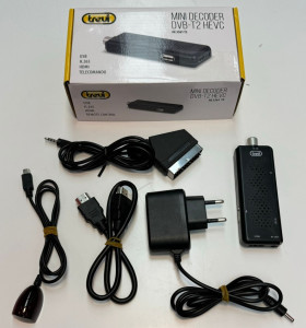 9-9-66441-1-Sintonizador TDT Mini Decoder DVB-T2 HECV