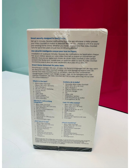 9-9-66517-2-Video Proyectores Blink Video Doorbell Sync Module 2 (precintado)