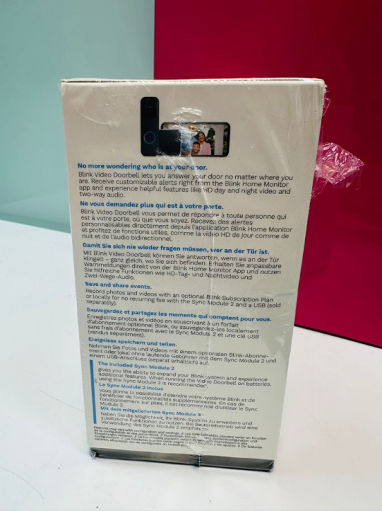 9-9-66517-4-Video Proyectores Blink Video Doorbell Sync Module 2 (precintado)