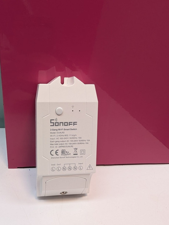 9-9-68817-2-Automatización Hogar Sonoff 2-gang Wifi Smart Switch Dualr2