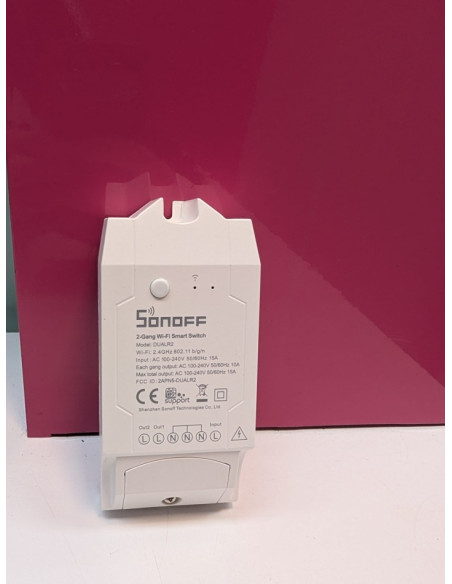 9-9-68817-2-Automatización Hogar Sonoff 2-gang Wifi Smart Switch Dualr2
