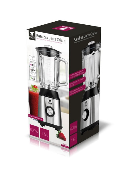 9-9-68821-1-Batidora de Vaso cristal 600W Thulos THBV102
