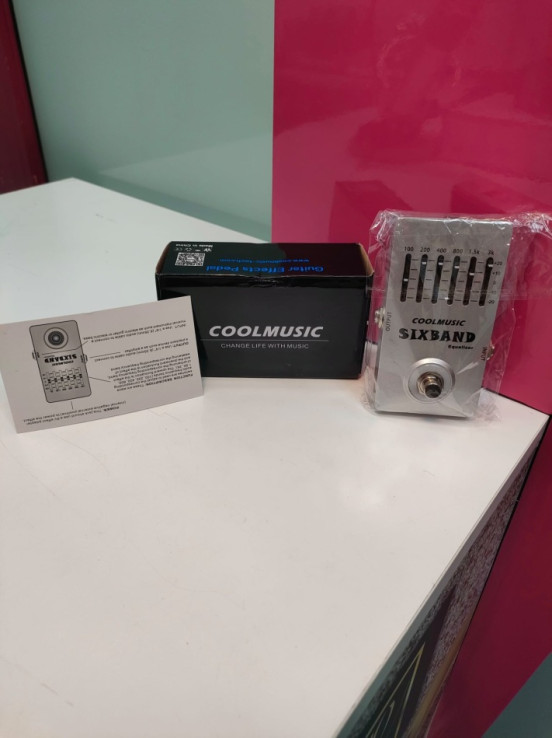 9-9-70498-3-Pedal Multiefectos De Guitarra Coll Music Sixband 