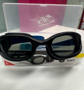 9-9-59175-1-Gafas Natación Nabaiji Gafas Natación Soft Negro Azul Cristales Ahumados Talla L