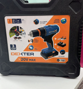 9-9-59320-1-Taladro A Bateria DEXTER 20V MAX 2