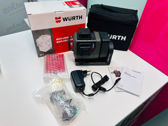 9-9-61430-2-Herramienta Especializada LASER WURTH MULTILINEA MLPR-22 NUEVO