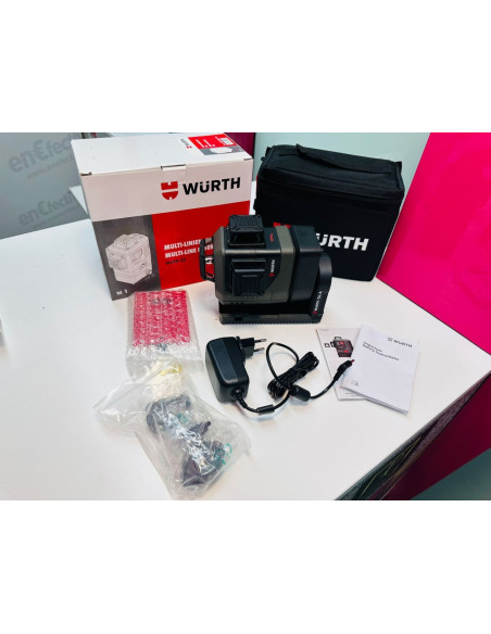 9-9-61430-2-Herramienta Especializada LASER WURTH MULTILINEA MLPR-22 NUEVO