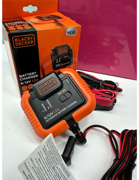 9-9-62092-4-Cargador Baterias BlackDecker 6 12V