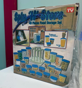 9-9-66149-1-Hogar cocina Tuppers spin n store 49 piezas (sin uso)