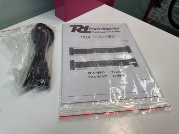 9-9-67124-5-Amplificador Power Dynamics PDA-B1000 (sin uso)