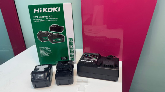 9-9-68162-2-Herramientas eléctricas Cargador uc18ysl3 2 baterías 5ah (sin uso)