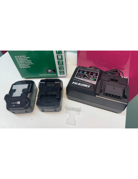 9-9-68162-3-Herramientas eléctricas Cargador uc18ysl3 2 baterías 5ah (sin uso)