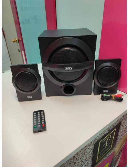 9-9-70727-3-Altavoces PC 3GO BLUETOOTH Y750 100W 2.1 NEGRO 