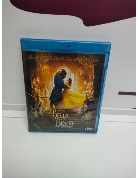 9-9-71761-1-Película Bluray BLu-ray la bella y la bestia