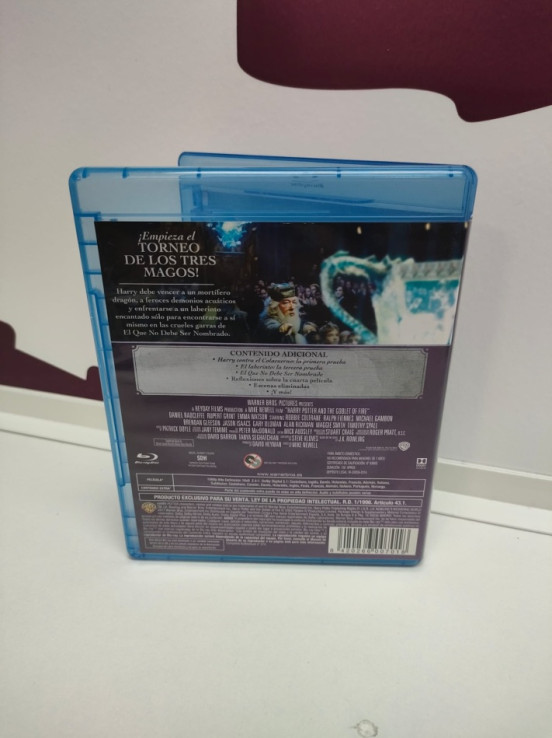 9-9-71763-3-Película Bluray Harry potter y el caliz de fuego