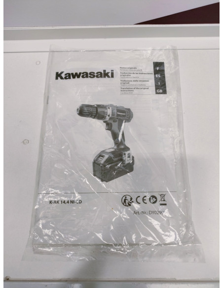 9-9-71967-2-Atornillador A Bateria Kawasaki K-ak 14.4 Ni-cd 