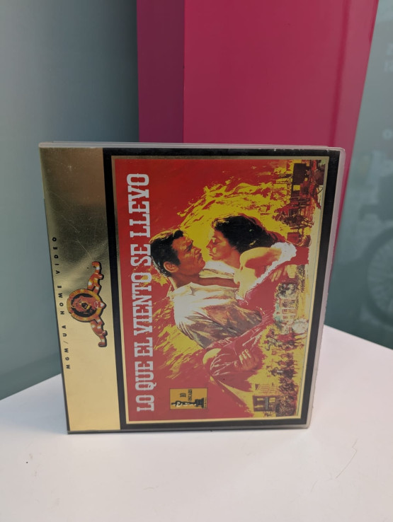 9-9-68587-2-CD, vinilos y casetes VHS lo que el viento se llevo 1 y 2