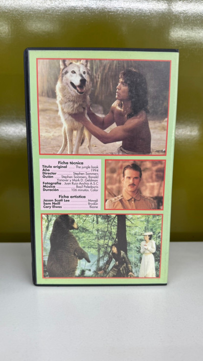 9-9-68602-3-TV y vídeo Video VHS El Libro de la Selva